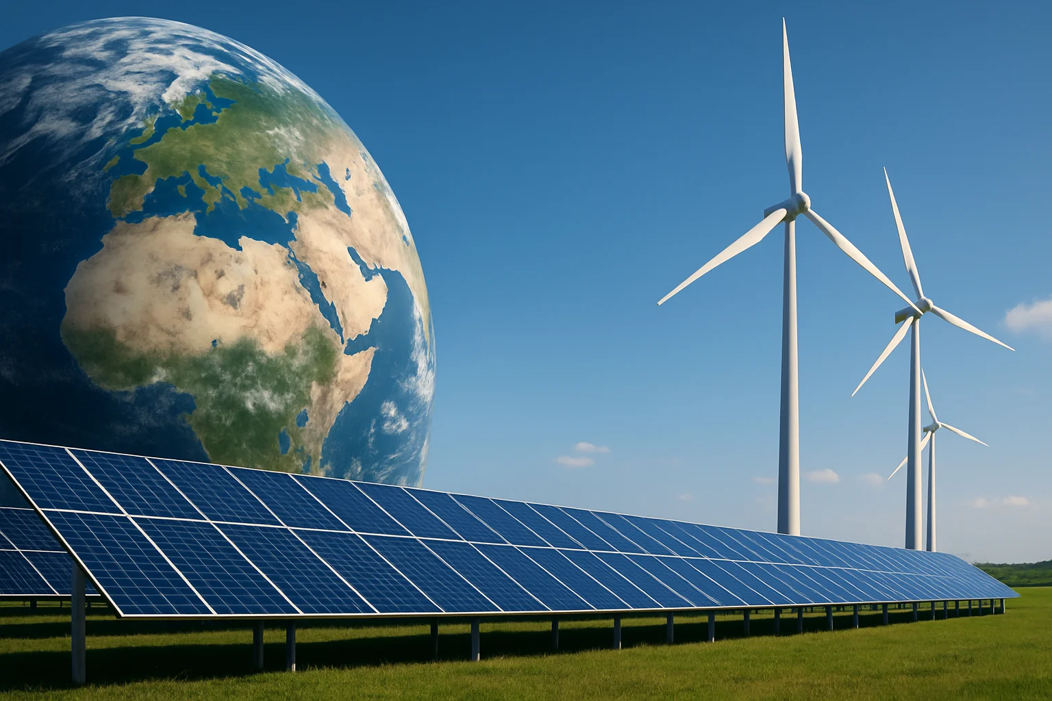 Our vision: A sustainable energy future powered by renewable technologies across the globe